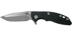 Rick Hinderer XM-18 3” Spanto Gen 4 CPM 20CV Black G10, Battle Blue, Couteau De Poche