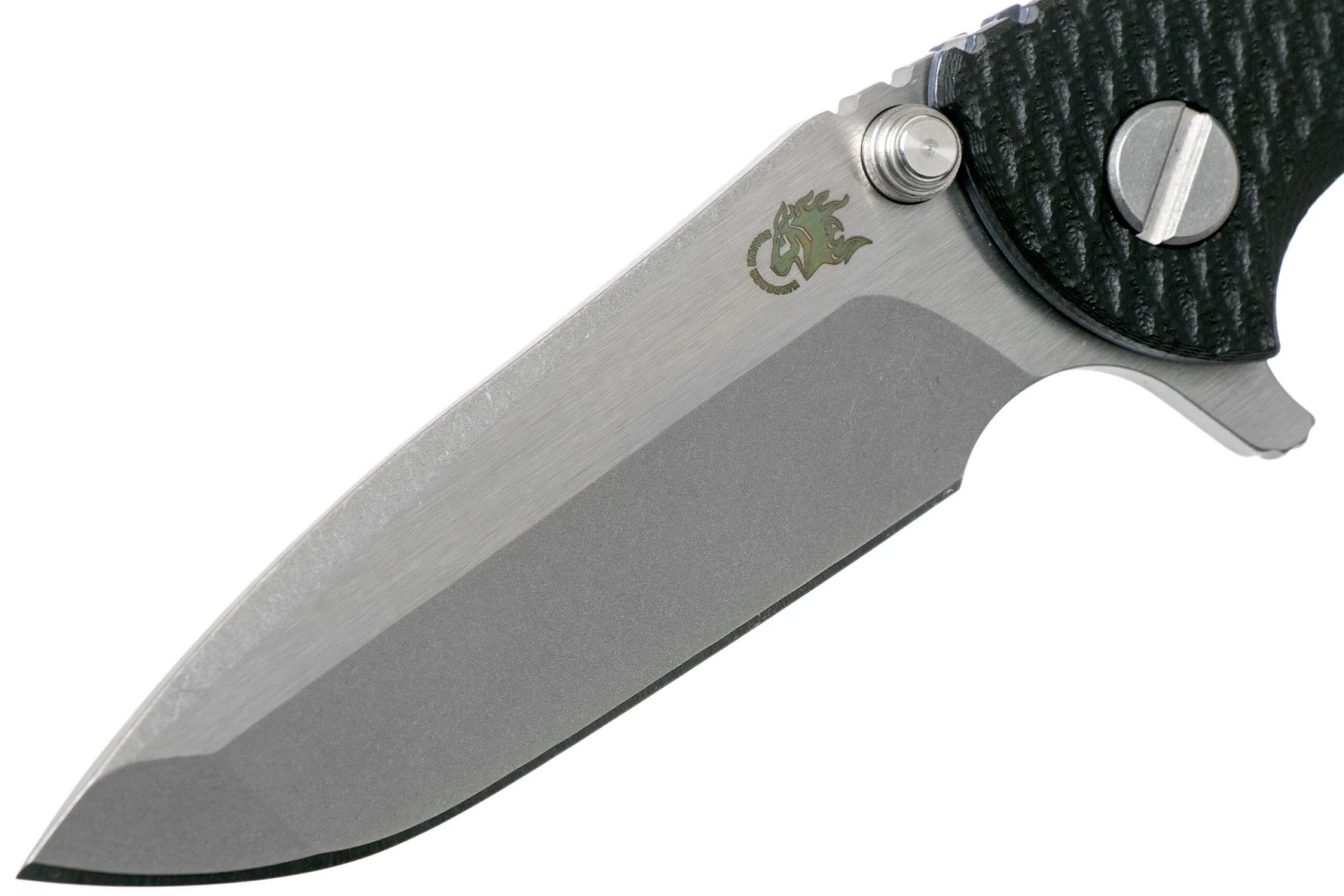 Rick Hinderer XM-18 3” Spanto Gen 4 CPM 20CV Black G10, Battle Blue, Couteau De Poche 3 Rick Hinderer XM-18 3” Spanto Gen 4 CPM 20CV Black G10, Battle Blue, Couteau De Poche – Image 3