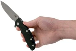 Rick Hinderer XM-18 3.5" Spanto 20CV, Battle Blue, Black G10 Couteau De Poche -Marché Couteaux Magasin HRK XM18 35 BK SPBB 08 rick hinderer knives