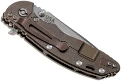 Rick Hinderer XM18 3.5” Recurve, CPM 20CV, Stonewash, Bronze, Translucent G10, Couteau De Poche -Marché Couteaux Magasin HRK XM18 35 RCSR T 04 rick hinderer knives