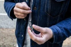 The James Brand Halifax, Black, Porte-clés -Marché Couteaux Magasin JAKHALIFAXBK 05 the james brand