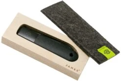 The James Brand The Wayland, Black G10, Black KN115113-00 Couteau De Poche -Marché Couteaux Magasin JAKN115113 00 07 the james brand