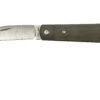 Jack Wolf Laid Back Jack, Green Canvas Micarta LAIDB-01-GRN Couteau De Poche Slipjoint