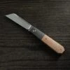 Jack Wolf Midnight Jack, Natural Canvas Micarta MIDNI-01-NAT Couteau De Poche Slipjoint