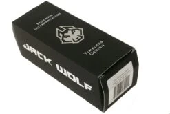 Jack Wolf Sharpshooter Jack, Black Canvas Micarta SHSH-MBK Couteau De Poche Slipjoint -Marché Couteaux Magasin JW SHSH MBK 11 jackwolf