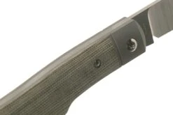 Jack Wolf Sharpshooter Jack, OD Green Canvas Micarta SHSH-MOD Couteau De Poche Slipjoint -Marché Couteaux Magasin JW SHSH MOD 05 jackwolf