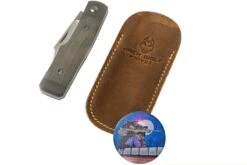 Jack Wolf Sharpshooter Jack, OD Green Canvas Micarta SHSH-MOD Couteau De Poche Slipjoint -Marché Couteaux Magasin JW SHSH MOD 08 jackwolf