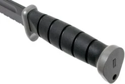 KA-BAR D2 Extreme Fighting Knife 1282, Serrated Blade, Kraton Handle, étui En Plastique 12 KA-BAR D2 Extreme Fighting Knife 1282, Serrated Blade, Kraton Handle, étui En Plastique -Marché Couteaux Magasin KA1282 05 ka bar