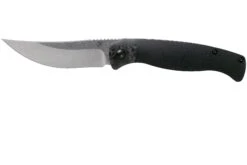 Kansept Muijr K1014A3 Black Titanium, Carbonfiber Couteau De Poche, Dirk Pinkerton Design