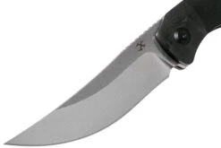 Kansept Muijr K1014A3 Black Titanium, Carbonfiber Couteau De Poche, Dirk Pinkerton Design -Marché Couteaux Magasin KSK1014A3 03 kansept knives