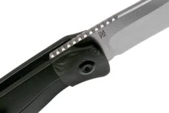 Kansept Muijr K1014A3 Black Titanium, Carbonfiber Couteau De Poche, Dirk Pinkerton Design -Marché Couteaux Magasin KSK1014A3 06 kansept knives