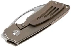 Kansept Goblin K2016A5 Titanium Grooves Couteau De Poche, Marshall Noble Design -Marché Couteaux Magasin KSK2016A5 04 kansept