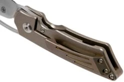 Kansept Goblin K2016A5 Titanium Grooves Couteau De Poche, Marshall Noble Design -Marché Couteaux Magasin KSK2016A5 05 kansept