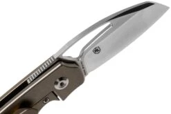 Kansept Goblin K2016A5 Titanium Grooves Couteau De Poche, Marshall Noble Design -Marché Couteaux Magasin KSK2016A5 06 kansept