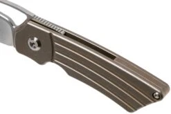 Kansept Goblin K2016A5 Titanium Grooves Couteau De Poche, Marshall Noble Design -Marché Couteaux Magasin KSK2016A5 07 kansept