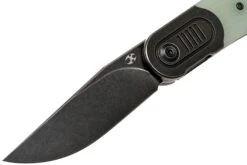 Kansept Reverie K2025A5 Black Stonewashed, Natural G10 Couteau De Poche, Justin Lundquist Design -Marché Couteaux Magasin KSK2025A5 03 kansept