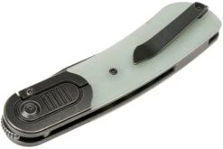 Kansept Reverie K2025A5 Black Stonewashed, Natural G10 Couteau De Poche, Justin Lundquist Design -Marché Couteaux Magasin KSK2025A5 04 kansept