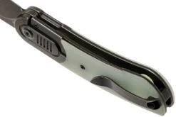 Kansept Reverie K2025A5 Black Stonewashed, Natural G10 Couteau De Poche, Justin Lundquist Design -Marché Couteaux Magasin KSK2025A5 05 kansept