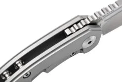 Kansept Mini Korvid K3030A2 Satin CPM-S35VN, Titanium Couteau De Poche, Justin Koch Design -Marché Couteaux Magasin KSK3030A2 05 kansept