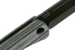 Kizer Pinch V3009N4 Black Micarta Couteau De Poche, Rolf Helbig Design -Marché Couteaux Magasin KZV3009N4 06 kizer