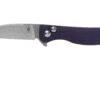 Kizer Vanguard Swaggs Swayback V3566N1 Purple G10 Couteau De Poche