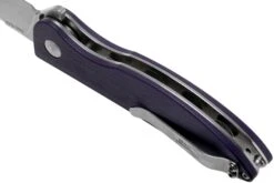 Kizer Vanguard Swaggs Swayback V3566N1 Purple G10 Couteau De Poche -Marché Couteaux Magasin KZV3566N1 05 kizer v202107