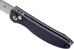Kizer Vanguard Swaggs Swayback V3566N1 Purple G10 Couteau De Poche -Marché Couteaux Magasin KZV3566N1 07 kizer v202107