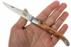 Forge De Laguiole 1211INGE Couteau De Poche, Bois De Genévrier -Marché Couteaux Magasin LA1211INGE 05 forge de laguiole la1211inge d5