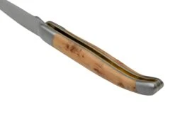 Forge De Laguiole Boraldes Edition 1212EINGE Mitres Satinées, Bois De Genévrier, Couteau De Poche -Marché Couteaux Magasin LA1212EINGE BOR 04 forgedelaguiole