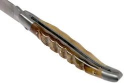 Forge De Laguiole 12 Cm 1212INBESAT Corne De Bélier, Couteau Laguiole -Marché Couteaux Magasin LA1212INBESAT 05 forge de laguiole