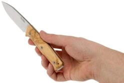LionSteel B35 UL Olive Couteau De Bushcraft -Marché Couteaux Magasin LI B35 UL 06 lionsteel