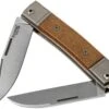LionSteel BestMan BM13 CVN Natural Canvas Micarta Couteau De Poche Slipjoint