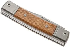LionSteel BestMan BM13 CVN Natural Canvas Micarta Couteau De Poche Slipjoint 10 LionSteel BestMan BM13 CVN Natural Canvas Micarta Couteau De Poche Slipjoint -Marché Couteaux Magasin LI BM13 CVN 05 lionsteel