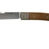 Lionsteel BestMan BM2 CVN Natural Canvas Micarta Couteau De Poche Slipjoint