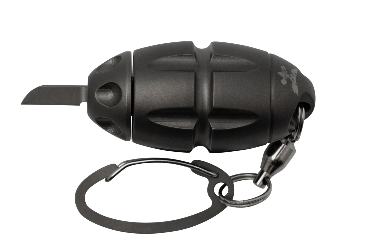 LionSteel Eggie Grey Titanium EG-GY Porte-clés, Set D'embouts Et Multitool 4 LionSteel Eggie Grey Titanium EG-GY Porte-clés, Set D'embouts Et Multitool – Image 4