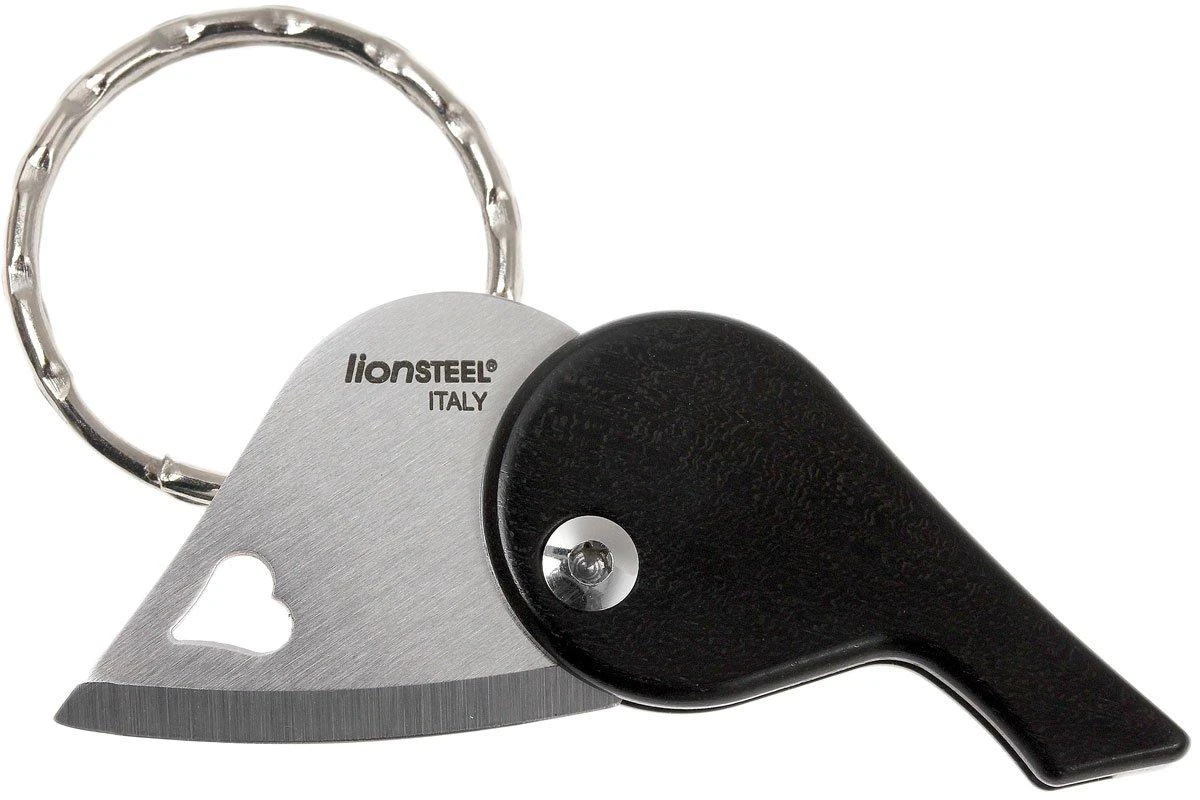 Lionsteel LionBeat ébène Couteau De Poche Porte-clés 1 Lionsteel LionBeat ébène Couteau De Poche Porte-clés