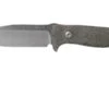 LionSteel M5 CPM 3V, Green Canvas Micarta, Knivesandtools Exclusive Couteau De Survie