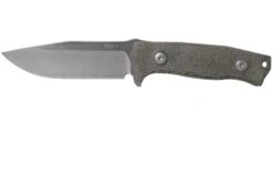 LionSteel M5 CPM 3V, Green Canvas Micarta, Knivesandtools Exclusive Couteau De Survie