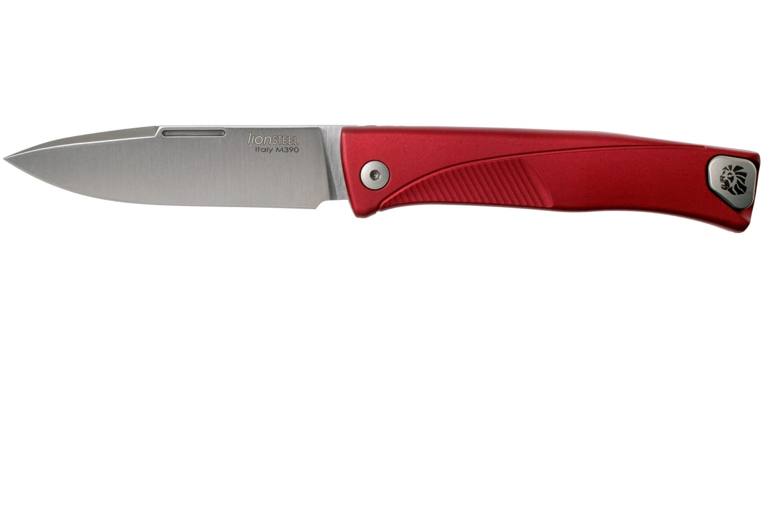 LionSteel Thrill Red Aluminum Couteau De Poche Intégral, Slipjoint 1 LionSteel Thrill Red Aluminum Couteau De Poche Intégral, Slipjoint