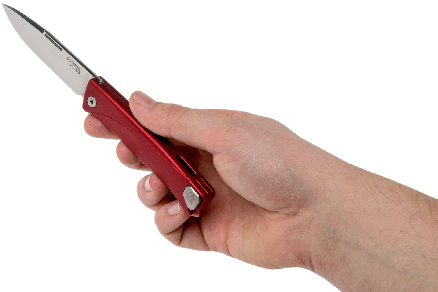 LionSteel Thrill Red Aluminum Couteau De Poche Intégral, Slipjoint 9 LionSteel Thrill Red Aluminum Couteau De Poche Intégral, Slipjoint – Image 9