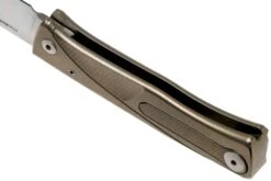 LionSteel Thrill Bronze Titanium Couteau De Poche Intégral, Slipjoint -Marché Couteaux Magasin LI TL BR 06 lionsteel