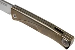 LionSteel Thrill Bronze Titanium Couteau De Poche Intégral, Slipjoint -Marché Couteaux Magasin LI TL BR 08 lionsteel
