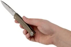 LionSteel Thrill Bronze Titanium Couteau De Poche Intégral, Slipjoint -Marché Couteaux Magasin LI TL BR 09 lionsteel