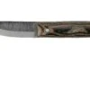 LT Wright Pronghorn, O1, Matte Python Micarta, Leather Sheath, Couteau De Bushcraft