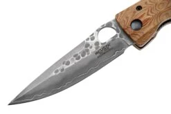 Mcusta MC-0182G Sengoku Toyotomi Hideyoshi SPG2, Yellow Pakkawood, Couteau De Gentleman -Marché Couteaux Magasin MC 0182G 03 mcusta