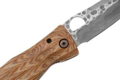 Mcusta MC-0182G Sengoku Toyotomi Hideyoshi SPG2, Yellow Pakkawood, Couteau De Gentleman -Marché Couteaux Magasin MC 0182G 05 mcusta