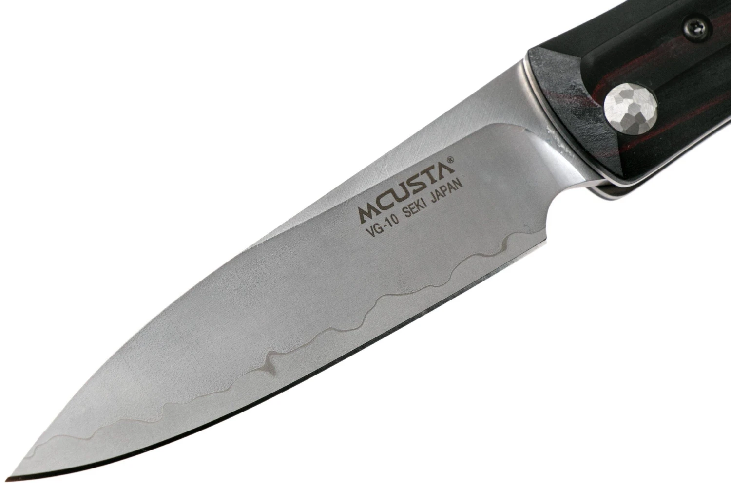 Mcusta MC-191C Friction Folder Black-Red Wood 3 Mcusta MC-191C Friction Folder Black-Red Wood – Image 3