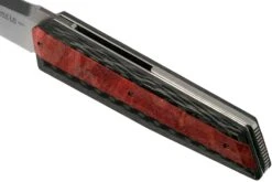 Maserin AM4 Red Maple Carbon 376-RR Couteau De Poche -Marché Couteaux Magasin ME 376 RR 07 maserin