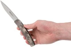 Maserin Gourmet Black Burl Couteau De Poche, 380/RN -Marché Couteaux Magasin ME 380 RN 08 maserin