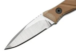 Medford Necromancer S35VN Tumbled Blade, Coyote G10 Handle, Couteau De Cou -Marché Couteaux Magasin MF 22 NM 03 03 medford